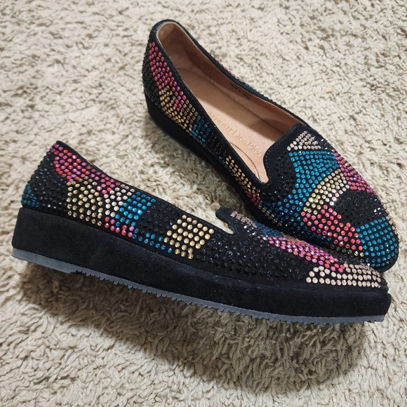 L'Amour des Pieds Women's Correze Black Suede size 6 Pristine - Picture 3 of 9